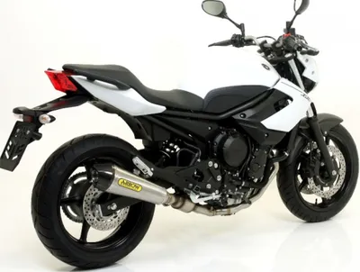 Produktbild von ARROW Auspuff THUNDER für Yamaha XJ6 Diversion 2009-2016, Aluminium (Nur für ARROW Krümmer)