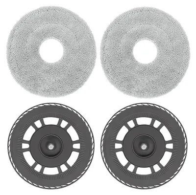 Wischpads mit Halterung für Dreame L10S/L20/X40 (4 Stück)