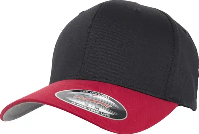 Obrázek produktu pro Flexfit - Dvoubarevná kšiltovka pánská/dámská uni RW7742 (XL) (černá/červená)