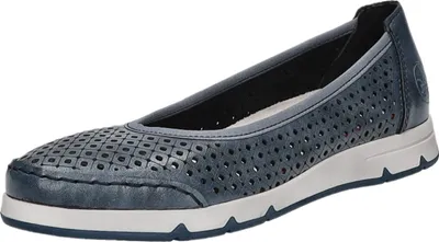 Produktbild von Rieker Ballerinas Damen 31393837343938 Blau 38 EU