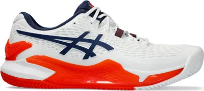 Obrázek produktu pro Asics Gel Resolution 9 Clay Pánská tenisová obuv White Red Blue