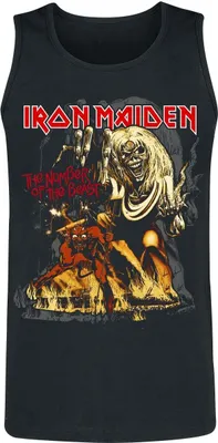 Produktbild von Iron Maiden Tank-Top Herren NOTB Graphic schwarz M