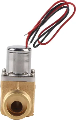 Produktbild von 4,5 V Gleichstrom 1/2" Wasserdurchfluss-Impuls-Elektromagnetventil aus Messing
