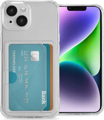 Produktbild von imoshion Soft Case Back Cover mit Kartenhalter iPhone 14 Pro - Transparent