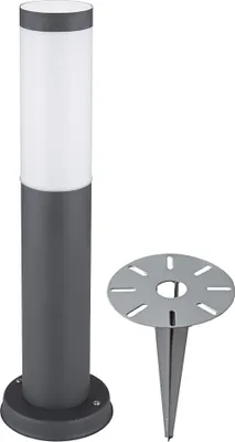 Produktbild von LED Sockelleuchte, Edelstahl anthrazit, Höhe 45 cm