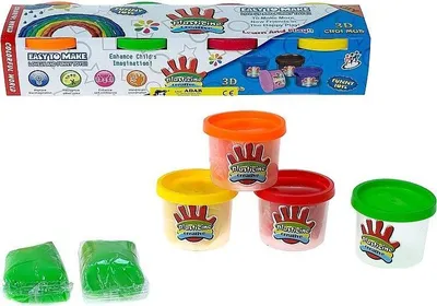 Zdjęcie produktu dla Zestaw ciastoliny w 4 kolorach po 118 ml