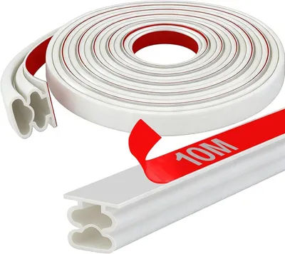 Obrázok produktu pre Samolepiace tesnenie na dvere a okná, guma, 10 metrov x 10 mm