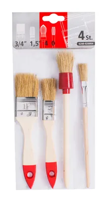 Obrázek produktu pro Sada štětců Hardex, 4 ks [3/4" + 1,5" + 4 + 0]