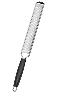 Produktbild von Lurch 240120, Flache Reibe, Schwarz, Edelstahl, Kunststoff, Edelstahl, 18/10 Cr.Ni. Stainless Steel, Hängeschlaufe, 30 mm