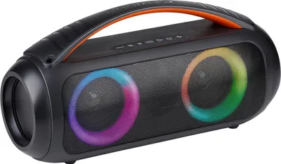 Image de Boombox Bluetooth Haut-parleur 20W - Boîte à musique Bluetooth avec lumière RGB - Enceinte portable avec AUX USB TF Bass Boost et fonction TWS