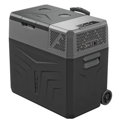 Produktbild von YOLCO BCX50 Carbon Kompressor Kühlbox 50L – Auto & Camping Kühlschrank mit App-Steuerung, 12/24V & 230V