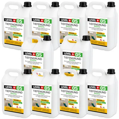 Produktbild von Tiefengrund LF Spezial 50L Wassergläser Grundierung Tiefgrund Wand Boden RM05