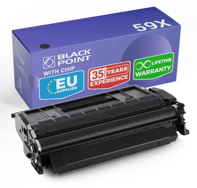 Immagine prodotto di BLACK POINT Toner compatibile con HP 59X CF259X e HP 59A CF259A [CON CHIP] - Nero, per stampanti HP LaserJet Pro MFP M428dw, LaserJet Pro MFP M428fdn, LaserJet Pro M428fdw, LaserJet Pro M404dn, LaserJet Pro M404dw