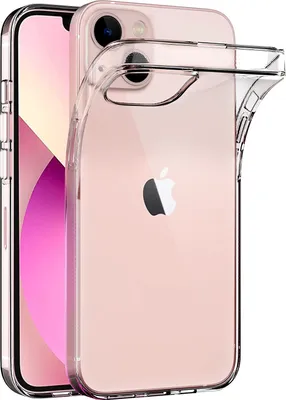 Image de coque iPhone 13, Coque de protection transparente en TPU souple pour iPhone 13