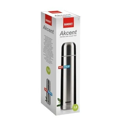 Image de Thermos en acier inoxydable AKCENT 1 l