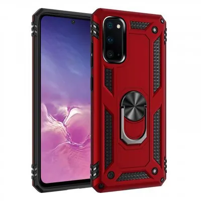 Produktbild von Armor Hülle für Smartphones - Farbe: Rot - Modellkompatibilität: Für Samsung Galaxy S20