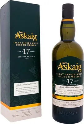 Produktbild von Port Askaig 17 Years + Box 700ml 50,5% Vol.