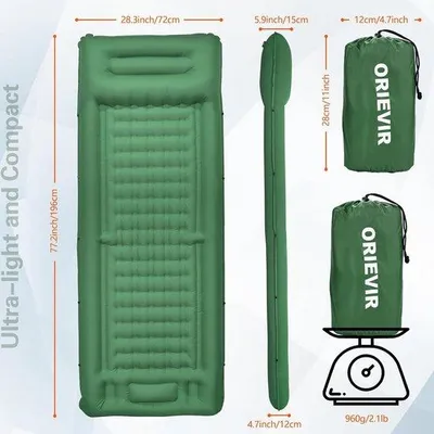 Productafbeelding van Luchtbed / Luchtmatras, 28 x 14 x 10 cm