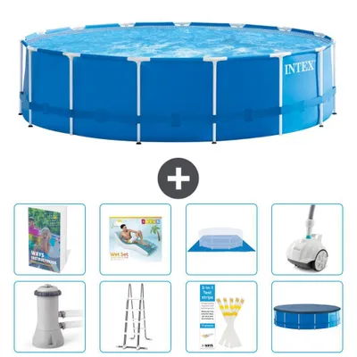 Obrázek produktu pro Bazén s rámem – kulatý – 457 x 122 cm – 7 dílů – model S584