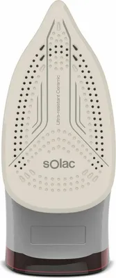 Produktbild von Solac PV2029 Optima 3.0 - Bügeleisen de Dampf, 2800W, Dampfstoß 180g/min, Dauerdampf 40g/min, Keramiksohle, Präzisionsspitze de, doppeltes Anti-Kalk-System, Selbstreinigungsfunktion, Antitropfsystem