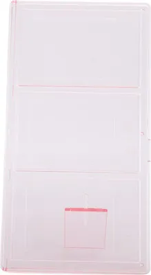 Imagen del producto de Marco de fotos, con 3 espacios para fotos, pantalla de policarbonato transparente, tamaño 7,6 cm (4 x 3), incluye soporte, ideal para decorar el escritorio al instante, color rosa