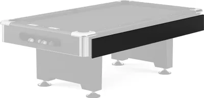 Produktbild von Automaten Hoffmann Seitenblende "Club Pro III", 9 ft, Schmalseite ohne Ballentnahme, Schwarz