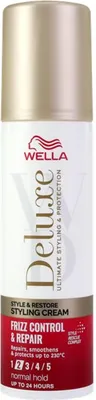 Image de WELLA DeLuxe Styling Cream Frizz Control & Repair 100ml