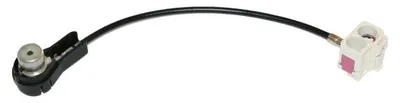 Image de Câble adaptateur d'antenne Kufatec, compatible avec les autoradios Audi RNS-E, avec connecteur FAKRA, modèle original