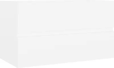 Produktbild von vidaXL Waschbeckenunterschrank Weiß 80x38,5x45 cm Holzwerkstoff