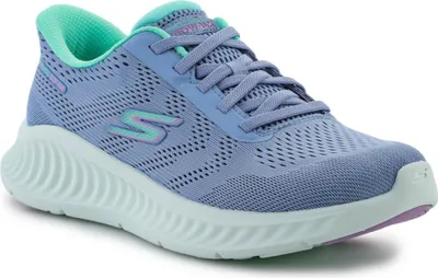 Image de Skechers Go Walk Now Khloe Textile Femmes Bleu/Vert Trainers