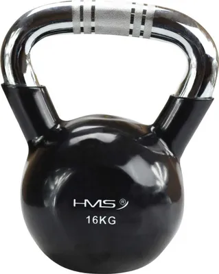 Produktbild von Kettlebell Chrom 16 kg schwarz HMS KTC16