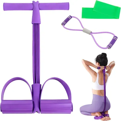 Obrázok produktu pre Fitness odporové pásy 3 kusy, pre silový tréning, elastické, joga