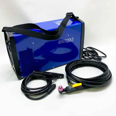 Produktbild von IPOTOOLS TC200ACDC WIG Schweißgerät AC DC - 4in1 Kombi Schweissgerät 200 Amper Mit Plasmaschneider 50 A Inverterschweißgerät Inkl HF-Zündung, Pulsfunktion, MMA E-Hand, IGBT