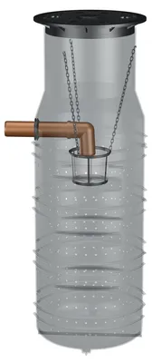 Produktbild von GreenLife Sickerschacht 950 l Gartenentwässerung Regenwassertank mit Sieb