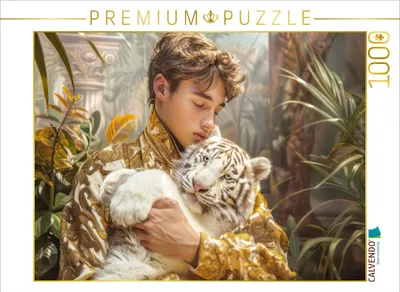 Produktbild von CALVENDO Puzzle Liebe zu Tieren | 1000 Teile Lege-Größe 64x48cm Foto-Puzzle für glückliche Stunden