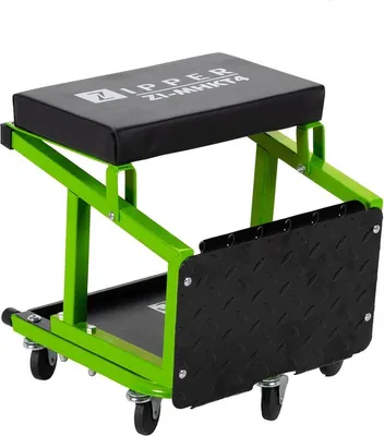 Image de Siège roulant professionnel et escabeau - charge max. 136 Kg