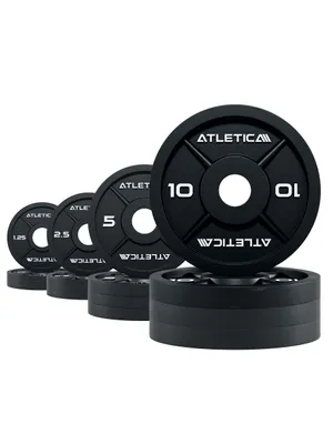 Produktbild von ATLETICA Iron Plates Set | 75 kg Set ∣ 4 x 1,25 kg ∣ 4 x 2,5 kg ∣ 4 x 5 kg ∣ 4 x 10 kg