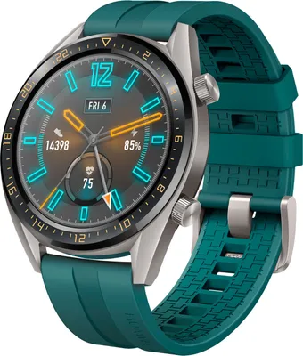 Produktbild von Huawei Watch GT Active, 3,53 cm (1.39"), AMOLED, Touchscreen, 0,128 GB, GPS, 46 g