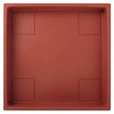 Imagen del producto de Soporte cuadrado para plantas, de plástico, 35 cm, para uso en interiores y exteriores