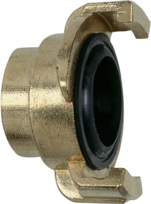 Produktbild von Schnellkupplung aus Messing mit Innengewinde 1/2 Zoll und einheitlichem Klauenabstand 40 mm