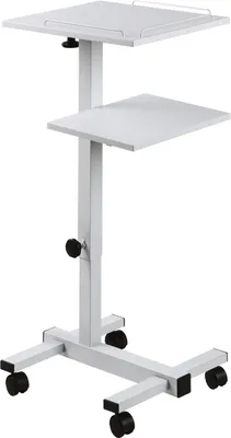 Produktbild von Magnetoplan Projektionstisch Uno mobil - Verstellbar 79 bis 120cm - Stahlrohr- Hellgrau