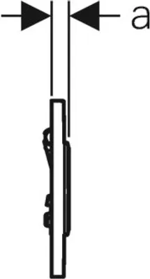 Produktbild von Geberit 241915KH1 Typ 10 BetPl. für UR-Steuerung