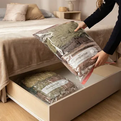 Zdjęcie produktu dla Woreczki próżniowe M 55 x 90 cm przezroczyste, 2 sztuki