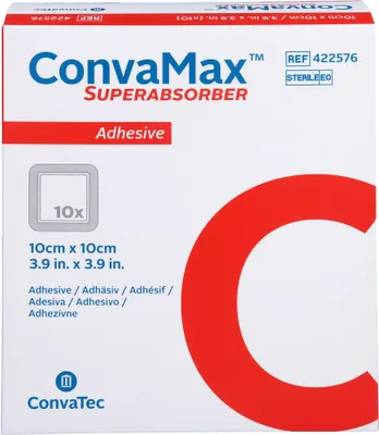 Obrázek produktu pro Convamax Superabsorber lepidlo 10x10 cm 10 ks