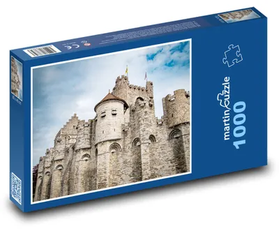 Obrázek produktu pro Puzzle 1000 Hrad Gravensteen v Belgii - martinpuzzle