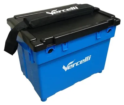 Produktbild von Vercelli 70l Angelkiste Blau,Schwarz Blau,Schwarz One Size