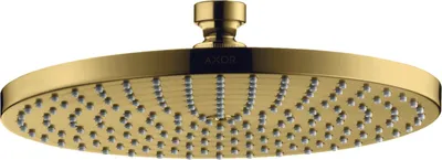 Produktbild von Tellerkopfbrause 240 1jet AXOR STARCK DN 15 polished gold optic