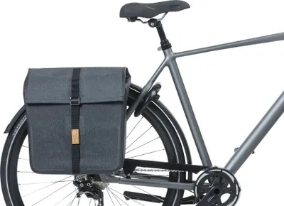 Image de Basil Sacoche double Urban Dry,50L.,Charcole Melee