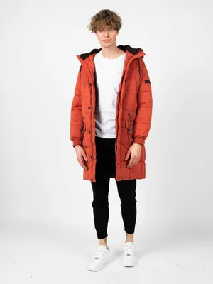 Obrázek produktu pro Bunda Pepe Jeans „Jaden Parka“ – PM402595 | Jaden – oranžová – velikost: M (EU)