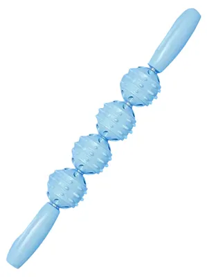 Produktbild von Muskelroller für Sportler, 3/4 Rollen, Tiefengewebsmassage-Stick, Werkzeug zur Bein- und Rückenregeneration, Faszienrolle gegen Cellulite und Muskelkater